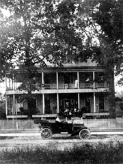 The Long family home in Winnfield, Winn Parish, Louisiana